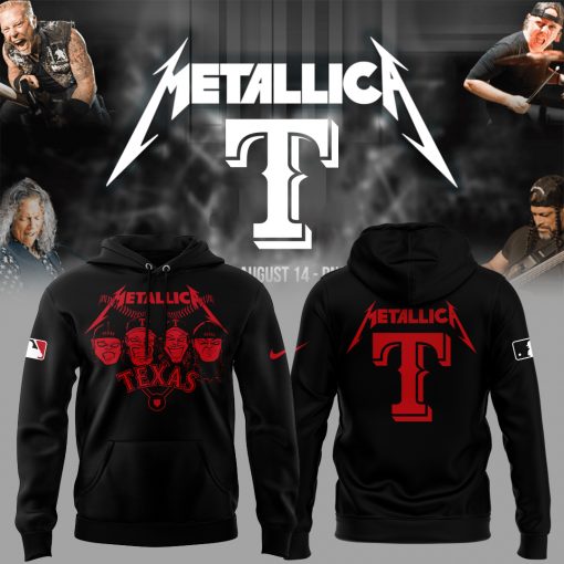 Texas Rangers Metallica Night Hoodie