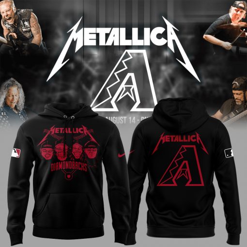 Arizona Diamondbacks Metallica Night Hoodie