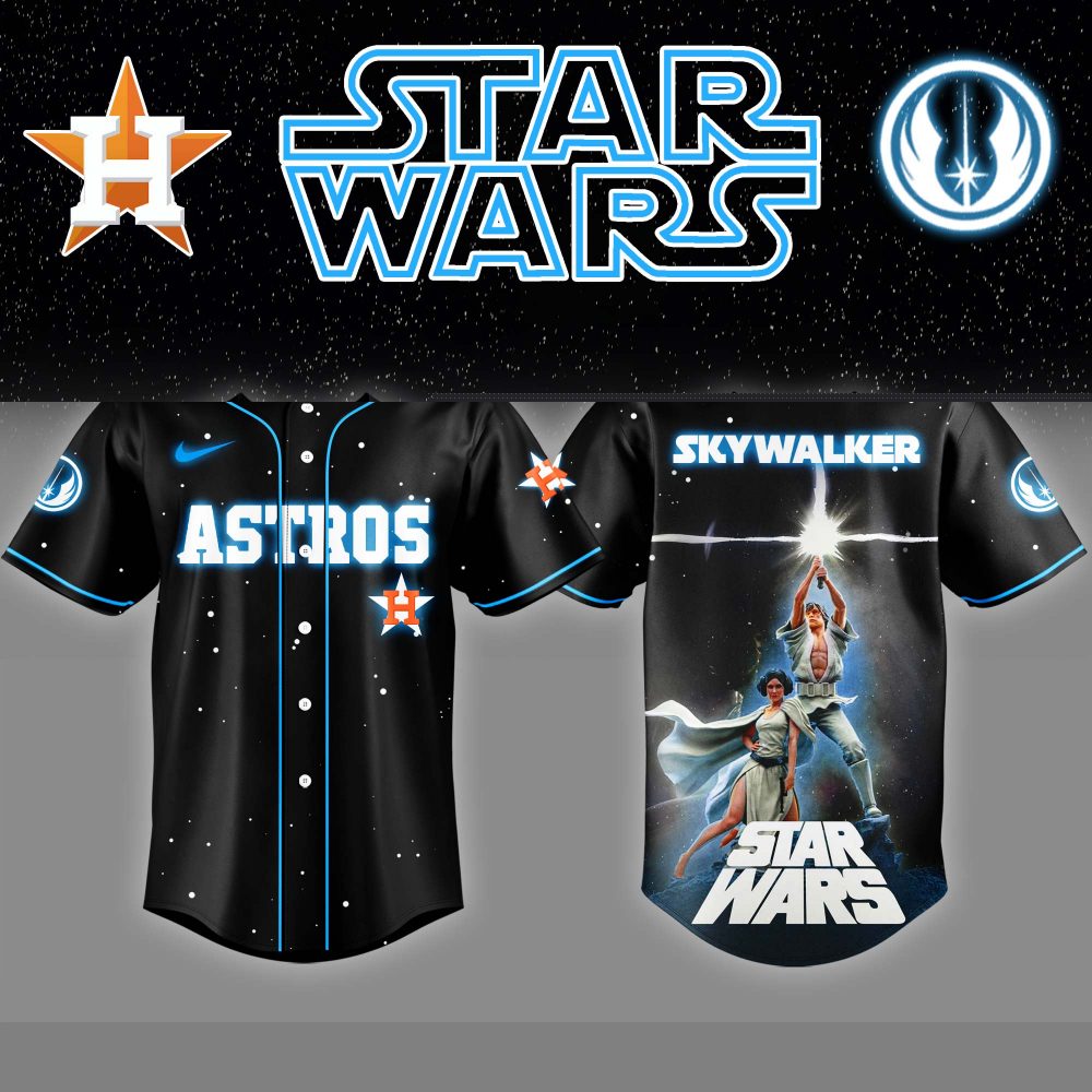 Houston Astros x Star Wars Luke Skywalker Night Jersey – Jedi Game Night Gear