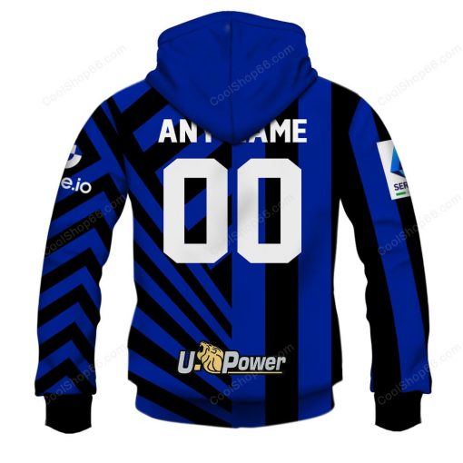 Inter Milan Home Jersey Style Hoodie