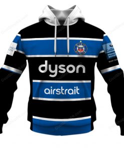 Bath Rugby Gallagher Premiership Home Jersey Style Hoodie