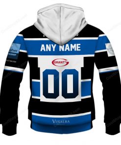 Bath Rugby Gallagher Premiership Home Jersey Style Hoodie