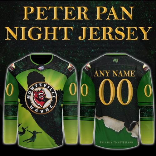 Havoc x Peter Pan Night Game Hockey Jersey 2025 – Special Edition Fairy Tale Jersey