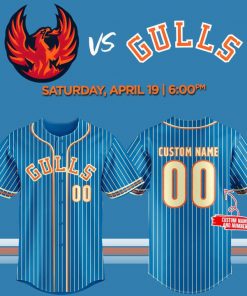 San Diego Gulls Appreciation Night Baseball Jersey 2025 – Limited Edition MLB Gear