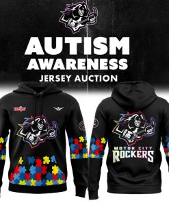 Motor City Rockers x Autism Awareness Hoodie 2025 – Charity Special Edition