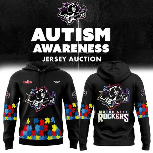 Motor City Rockers x Autism Awareness Hoodie 2025 – Charity Special Edition