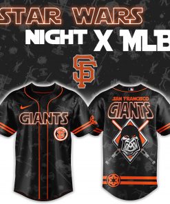 San Francisco Giants x Star Wars Night 2025 Baseball Jersey – Exclusive Galactic Baseball Jersey