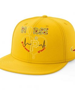 Pittsburgh Pirates Nurses Appreciation Night Yellow Jersey Flat Cap Set