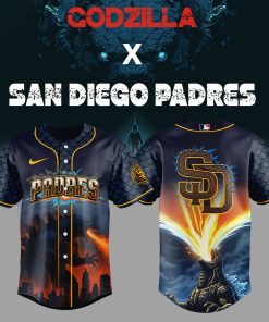 San Diego Padres Godzilla Combo Jersey