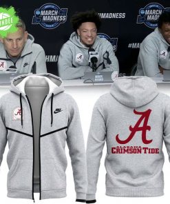 ACT Gray Uniform Zip Hoodie – Academic & Performance Edition