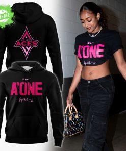 A’ONE Las Vegas Aces Hoodie – WNBA Fan Gear Pullover