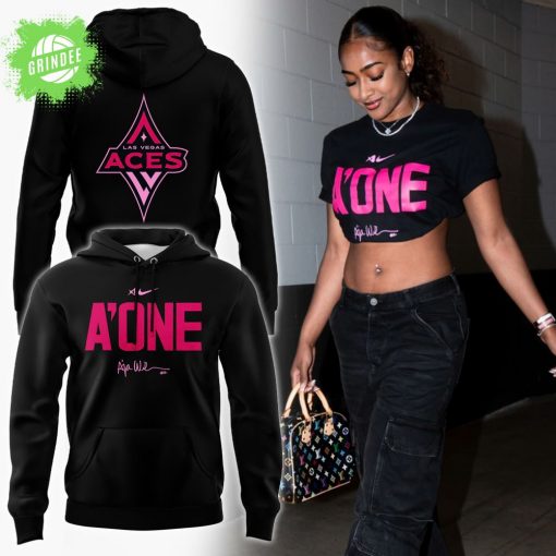 A’ONE Las Vegas Aces Hoodie – WNBA Fan Gear Pullover