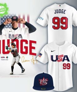 Aaron Judge 2026 World Baseball Classic Official Jersey