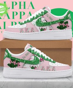 Alpha Kappa Alpha AF1 Sneakers – Sorority Inspired Athletic Shoes