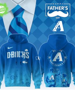 Arizona Diamondbacks 2025 Father’s Day Hoodie – MLB Limited Hoodie
