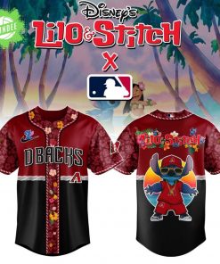 Arizona Diamondbacks MLB x Lilo & Stitch Jersey