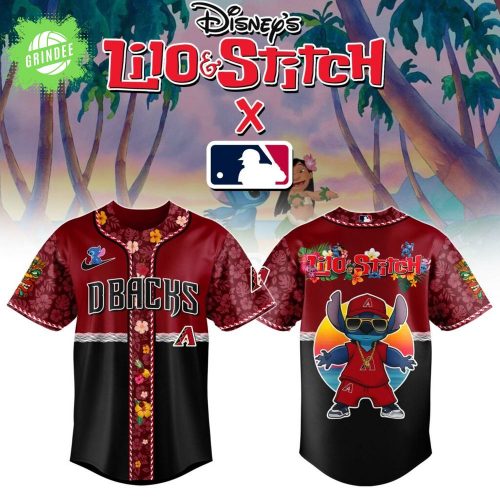 Arizona Diamondbacks MLB x Lilo & Stitch Jersey