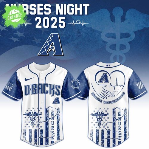 Arizona Diamondbacks Nurses Night 2025 Jersey – Exclusive MLB Design