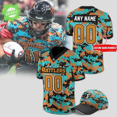 Arizona Rattlers Military Nights Football Jersey 2025 – Arena Football League Edition