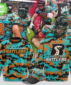 Arizona Rattlers Military Nights Sweatshirt 2025 – IFL Military Tribute Pullover