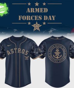 Armed Forces Day 2025 Houston Astros Patriotic Baseball Jersey