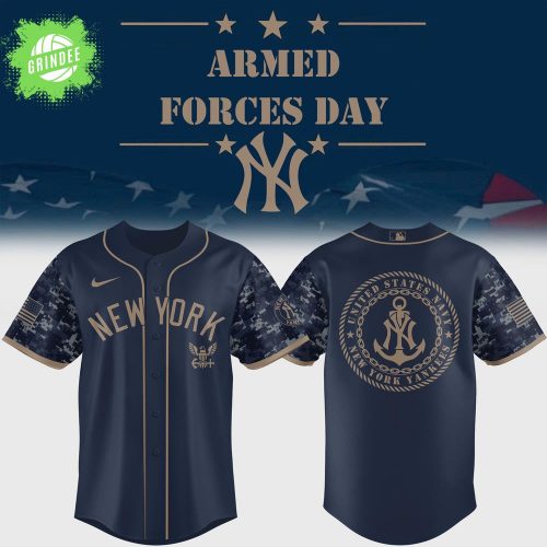 Armed Forces Day 2025 New York Yankees Military Appreciation Jersey