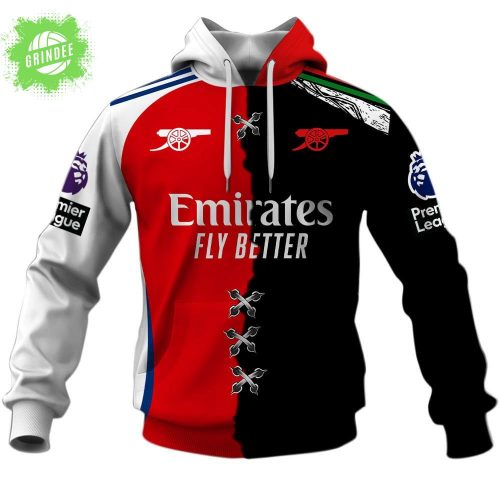 Arsenal FC Home x Away Special Mix Hoodie