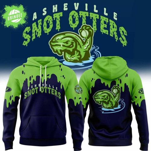 Asheville Tourists Snot Otters Replica Hoodie – Team Mascot Pullover