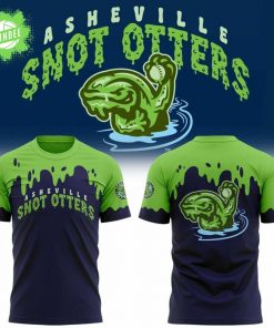 Asheville Tourists Snot Otters Replica T-Shirt – Mascot Baseball Tee