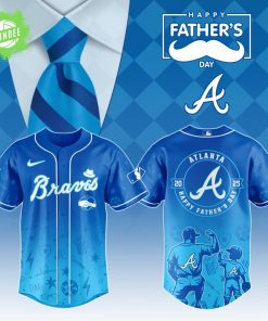 Atlanta Braves 2025 Father’s Day Jersey – Official MLB Team Shirt