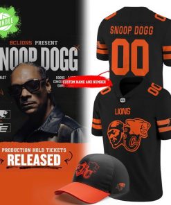 BC LIONS x 2025 Snoop Dogg Concert Football Jersey