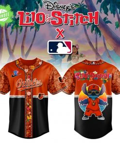 Baltimore Orioles MLB x Lilo & Stitch Jersey