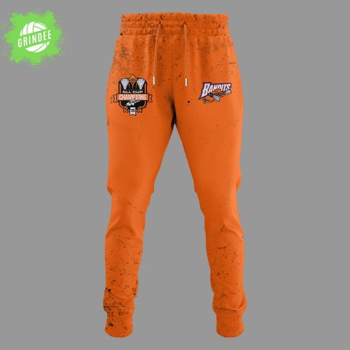 Bandits Champions Cup 2025 Orange Hoodie