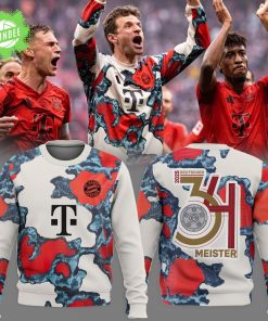 Bayern München CHAMPIONS OF GERMANY 2025 Sweatshirt – Bundesliga Title Gear