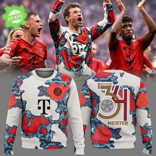 Bayern München CHAMPIONS OF GERMANY 2025 Sweatshirt – Bundesliga Title Gear