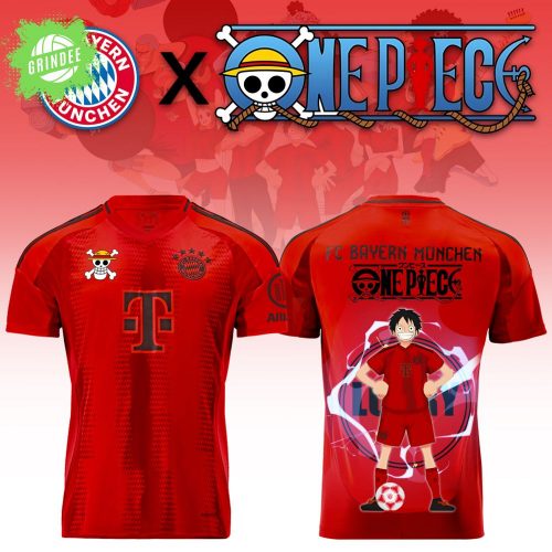 Bayern Munich x One Piece Vintage Unisex T-Shirt – Anime Soccer Fan Tee 2025