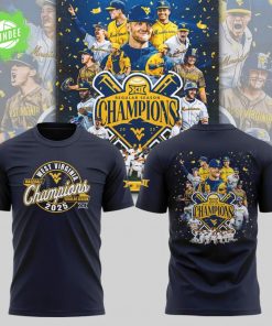 Big 12 Regular Season Champions 2025 Navy T-Shirt