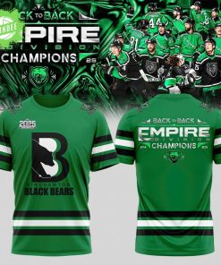 Binghamton Black Bears 2025 Back To Back Green T-Shirt – Limited Fan Edition