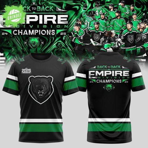Binghamton Black Bears Commissioner’s Cup 2025 T-Shirt – Back To Back Champions