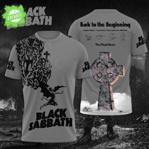 Black Sabbath 3D Tshirt