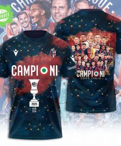Bologna FC 3D Style Fan T-Shirt