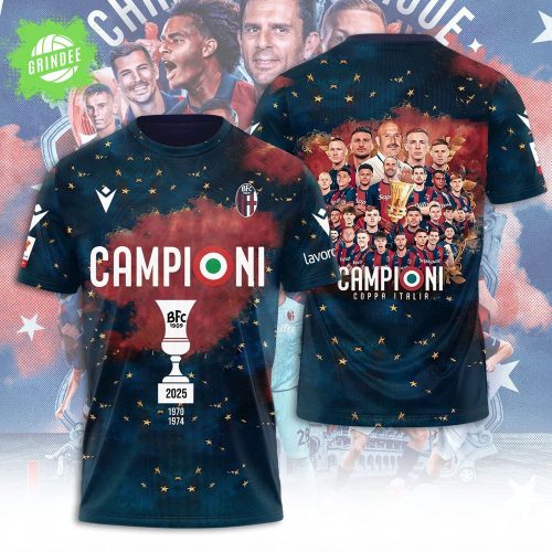 Bologna FC 3D Style Fan T-Shirt