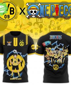 Borussia Dortmund x One Piece Exclusive Unisex T-Shirt – Anime Soccer Tee