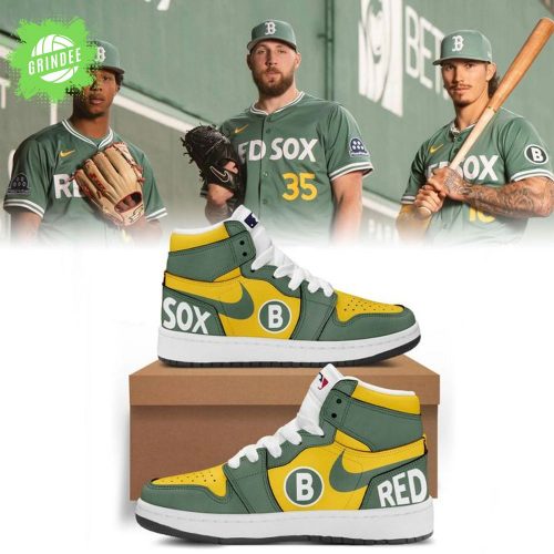 Boston Red Sox “City Connect” AJ1 Shoes
