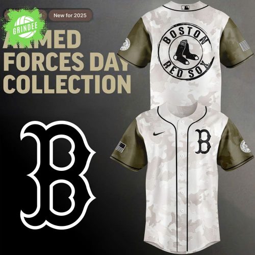 Boston Red Sox Military Appreciation Jersey 2025 – Armed Forces Day Tribute