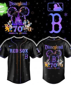 Boston Red Sox x Disneyland 70th Baseball Jersey Combo