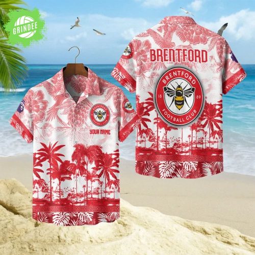 Brentford FC “The Bees” Hawaiian Style Summer Shirt