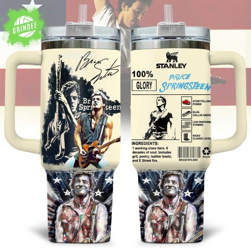 Bruce Springsteen 2025 Tour Commemorative Tumbler
