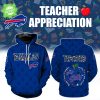 Philadelphia Eagles Teacher Appreciation 3D Hoodie – Limited Edition 2025