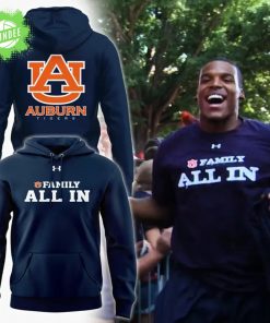 Cam Newton Auburn Tigers “Family All In” Hoodie – College Football Tribute